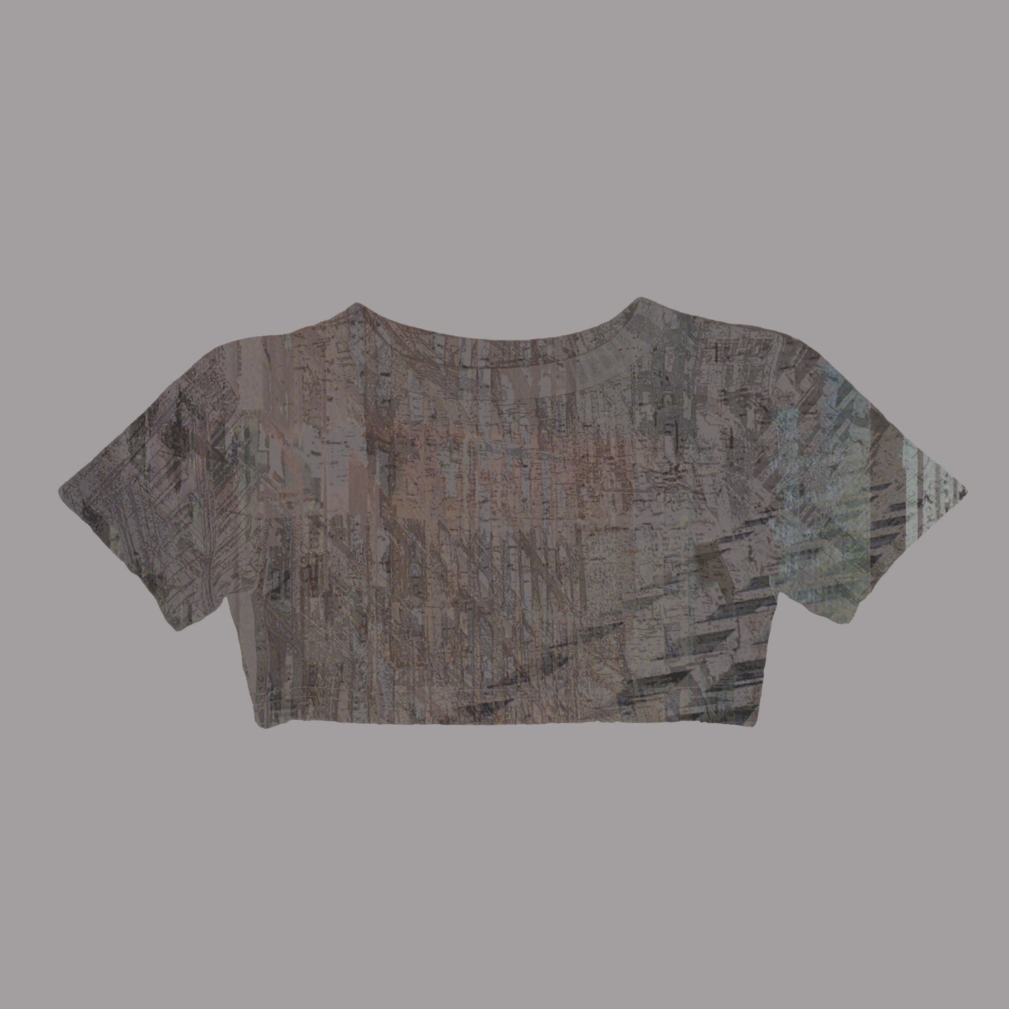 WOMENS CROP TEE - BRICK (PREORDER)