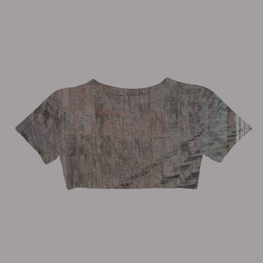 WOMENS CROP TEE - BRICK (PREORDER)